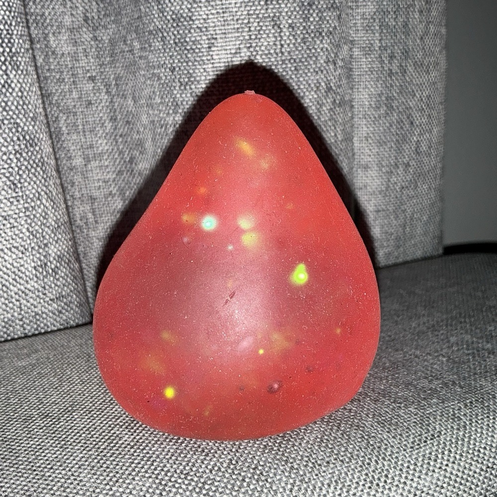 Nee Doh Dream Drop Pink Tactile Squeeze Toy Squishy No Base Authentic